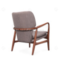 Marco de madera de la sala de estar sillas individuales